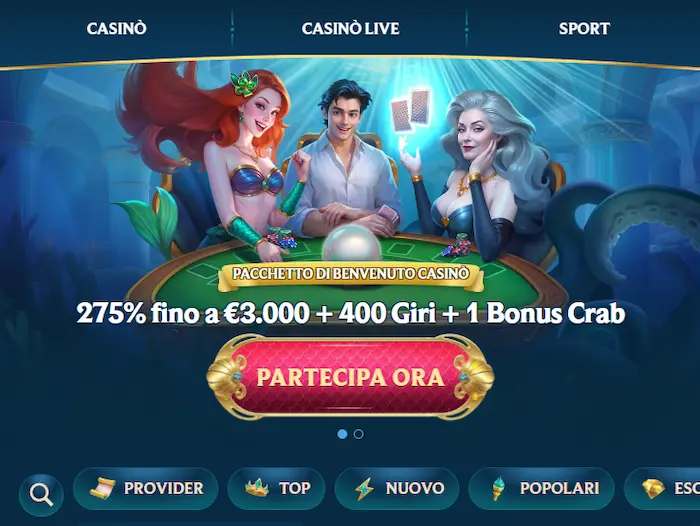 Aquawin Casino bonus